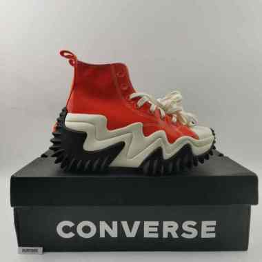 tan leather platform converse