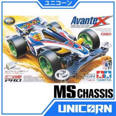 TAMIYA MINI 4WD AVANTE X / MS CHASSIS / 18616 ORIGINAL