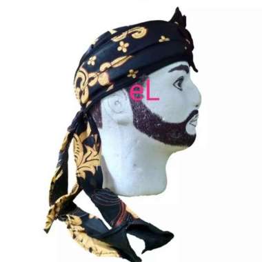 iket kepala blangkon udeng Jawa Sunda motif batik