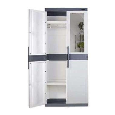 LEMARI PAKAIAN PLASTIK ARISA / LEMARI KACA GANTUNG CA0502 CA 0502