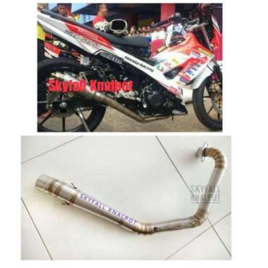 Pipa Leher Knalpot Racing HONDA SONIC 150 R SUPRA GTR 150 HONDA RS 150 R HONDA WINNER UNDERBONE Road