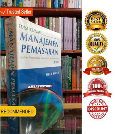 Buku Manajemen Pemasaran Jilid 1 Edisi Keenam Philip Kotler Erlangga