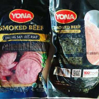 Yona Smoked Beef Daging Iris Asap Dading Burger 250 gram