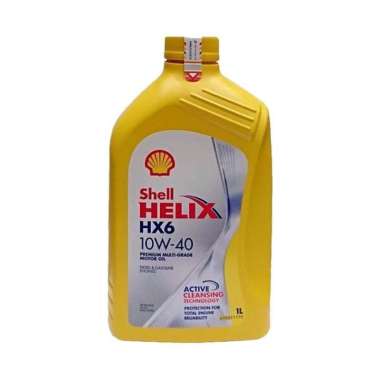 Oli Mesin Shell Helix HX 6 10W-40 1 liter ORIGINAL SHELL -42240