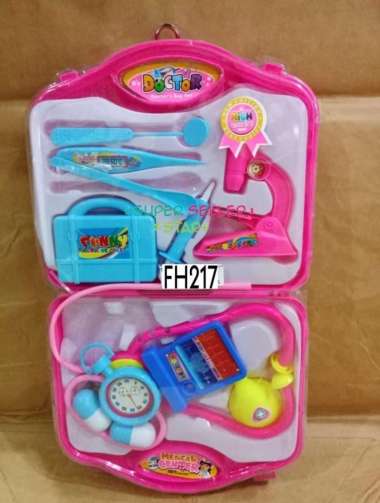 GROSIR Mainan Dokter Dokteran Anak Koper Lengkap Mainan Edukasi Murah