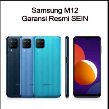Samsung M12 [3/32GB] Samsung Galaxy M12 3GB 32GB Garansi Resmi Black