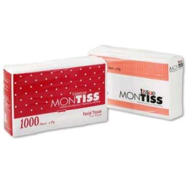 MONTISS FACIAL TISSUE 1000 SHEETS