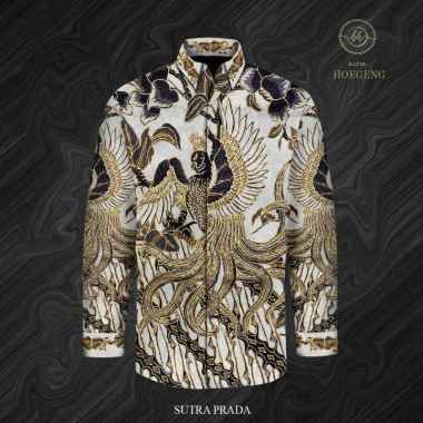 KAIN BATIK TULIS SUTRA PRADA POLA KEMEJA PREMIUM- S8H6T6