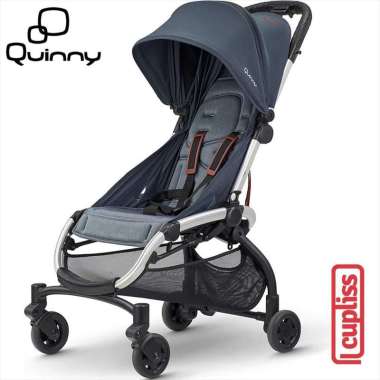 Quinny Stroller Folded 125036 LDN London Graphite Twist Lipat - -