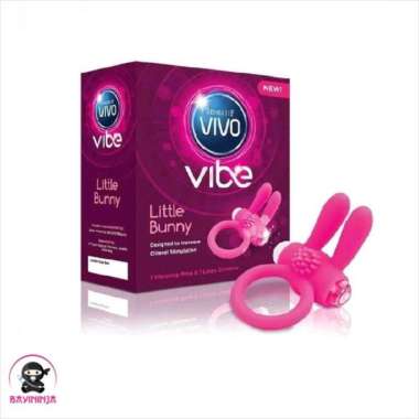 VIVO Vibe Little Bunny Vibrating Ring Pink