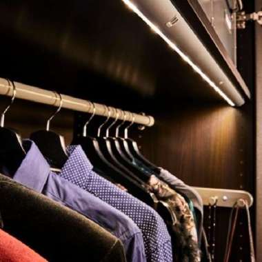 Strip Lampu LED Untuk Lemari Aluminium Siaap Pasang 92cm_Original