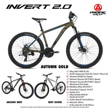 Harga Sepeda Gunung Pacific Original Model Terbaru Desember 2024