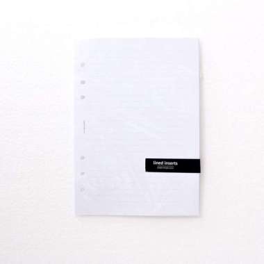 Paperie Lab - Kertas Isi Binder A5 6 Lubang Binder Inserts Lined Insert