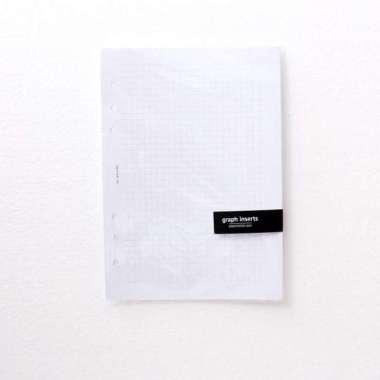 Paperie Lab - Kertas Isi Binder A5 6 Lubang Binder Inserts Graph Inserts