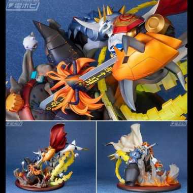 V.S. Series Figure Omegamon & Diablomon