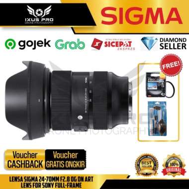 LENSA SIGMA 24-70MM 24-70 MM F2.8 DG DN ART LENS FOR SONY FULL-FRAME SIGMA 24-70MM II TANPA PAKET