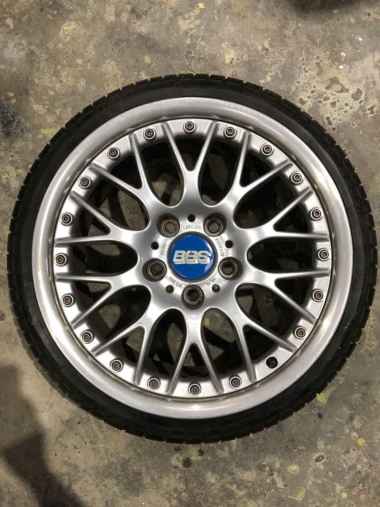 Velg Mobil BBS RS Ring 17 Original 4 Pcs Rare Include Ban