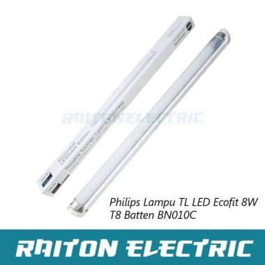Philips Lampu TL LED Ecofit 8W 8 Watt T8 Batten BN010C L600