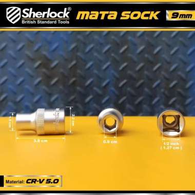 KUNCI SOK SHOCK 9MM SHERLOCK