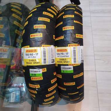 Ban Pirelli Diablo Rosso Sport 120 70 17 dan 150 60 17 1Set
