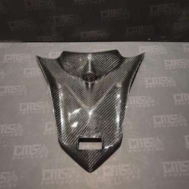 Cover Dasi Depan Part Original Carbon Kevlar All New Aerox 2020