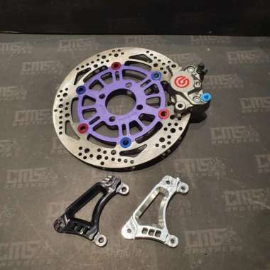 Kaliper Brembo 2P 2 piston Bracket Wr3 Disc 260mm Vario 125 150 Beat