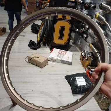 Velg Aloy Crv 17x160 Exel Bronze Kulit Jeruk 1 Pcs