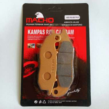 DISCPAD KAMPAS REM DEPAN MEGAPRO NEW CBR150R TIGER NEW REVO VERZA MACHO