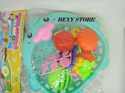MAINAN BUAH POTONG MS07 MAINAN BUAH BUAHAN MAINAN ANAK PEREMPUAN