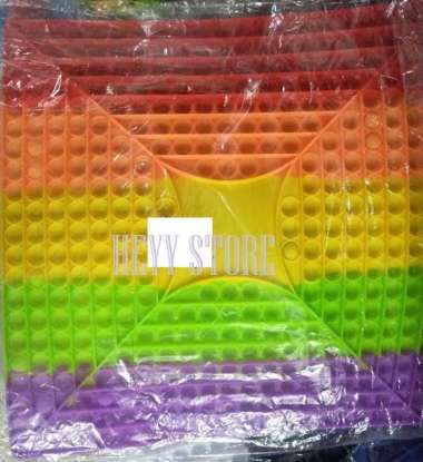 MAINAN EDUKASI ANAK POP IT FIDGET TOYS 4 PLAYER UKURAN JUMBO POP IT DD