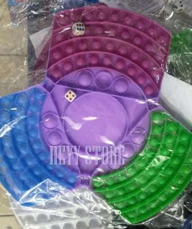 MAINAN EDUKASI ANAK POP IT FIDGET TOYS 4 PLAYER UKURAN JUMBO POP IT EE