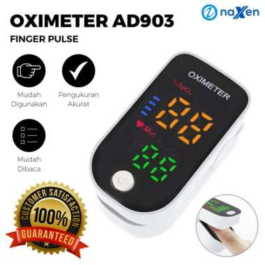 Naxen Fingertip Pulse Oximeter Sp02 Saturation Monitor LED AD093