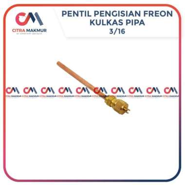 Pentil Kulkas 3/16 Inci inch AC Air conditioner Freon Refrigrant