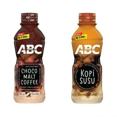 Abc kopi botol 200ml Kopi susu