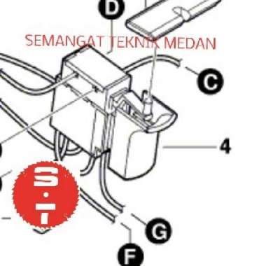 GBM320 SWITCH SAKELAR ON OFF BOR 10mm BOSCH GBM 320 GSB500RE 1300RE