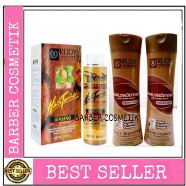 paket shampo rudy conditioner rudy hair tonic rudy hadisuwarno satu set Dalam paket