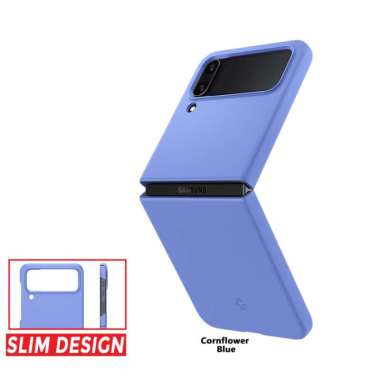 Original Spigen Air Skin Case Samsung Galaxy Z Flip 4 Cornflower Blue