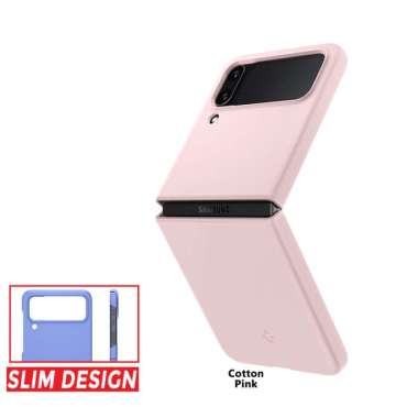Original Spigen Air Skin Case Samsung Galaxy Z Flip 4 Cotton Pink