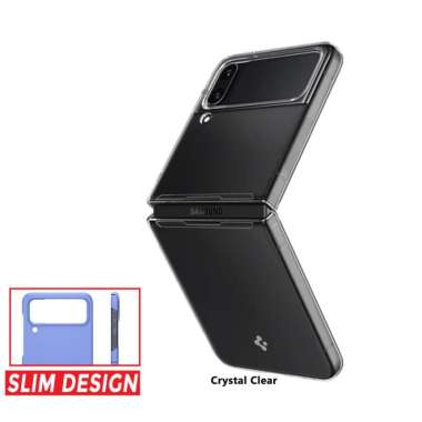 Original Spigen Air Skin Case Samsung Galaxy Z Flip 4 Crystal Clear