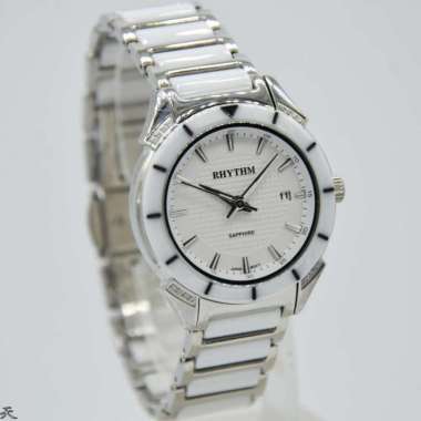 RHYTHM F1208T01 - Jam Tangan Wanita Original - Silver