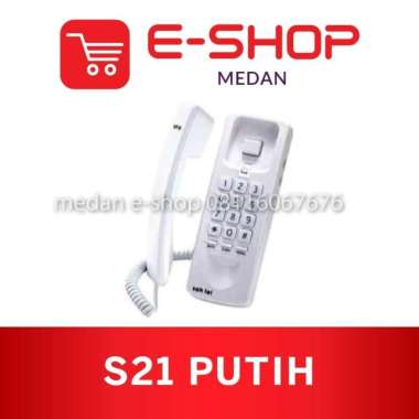 Telepon Kabel Sahitel S21 Pesawat Telepon Kabel Sahitel S-21 (Putih)