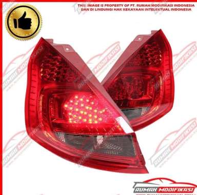 STOP LAMP - FORD FIESTA 2008-2012 - LED - RED CLEAR - DEPO