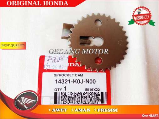 GIR GER KETENG SPROCKET CAM BEAT ECO SCOOPY GENIO ORI AHM K0J