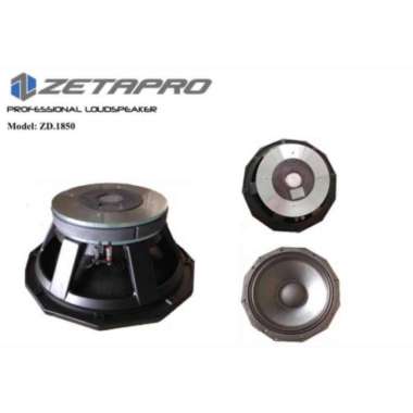 SPEAKER KOMPONEN 18 Inch ZETAPRO ZD 1850 ZETAPRO ZD1850 ORIGINAL