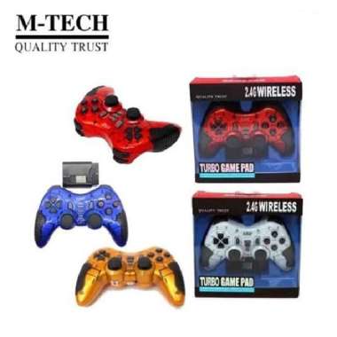 Gamepad Wireless M-Tech G01 Joystick Pc / Laptop Usb Controller