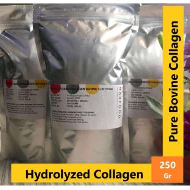Pure Hydrolyzed Bovine Collagen Peptides/ Bubuk Kolagen Bovine Murni