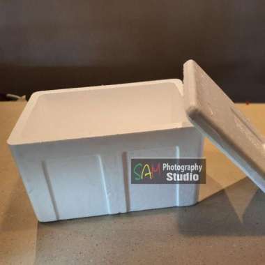 Kotak Styrofoam Busa Gabus berbagai ukuran Lengkap rajungan