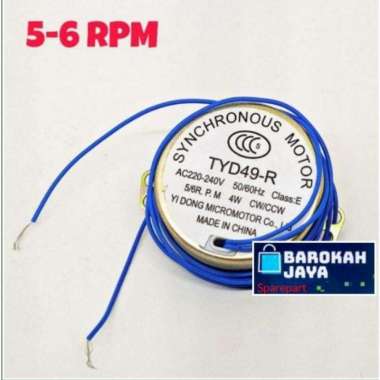 SYNCHRONOUS Motor Kipas Angin - Rotary - Rotari Swing Dinamo Kipas