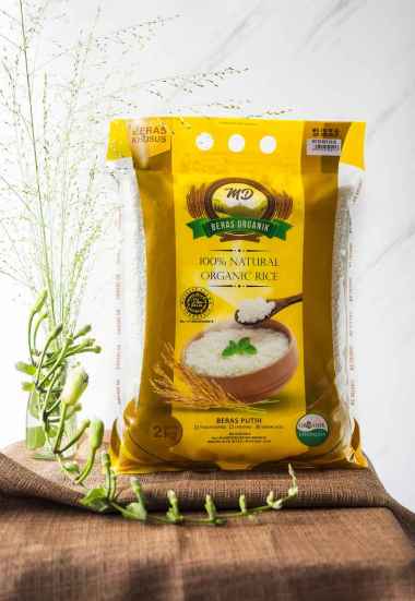 MD Beras Putih Organik Ciherang 2kg