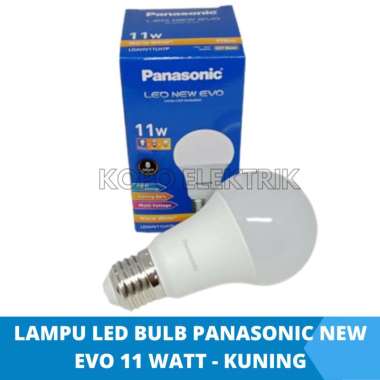 Lampu LED Bulb Panasonic New Evo 11 Watt kuning